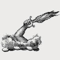 Gordon family crest, coat of arms