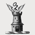 Bateman family crest, coat of arms