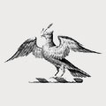 Alsop family crest, coat of arms