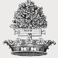 Hamilton family crest, coat of arms