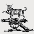 Muschamp family crest, coat of arms