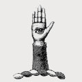 Mayne family crest, coat of arms