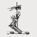 Moore family crest, coat of arms
