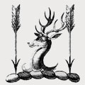 Hunter family crest, coat of arms