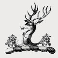 Hunter family crest, coat of arms