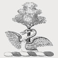 Attwood family crest, coat of arms