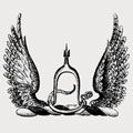 Knight family crest, coat of arms