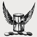 Houstoun family crest, coat of arms