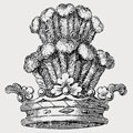 Linnet family crest, coat of arms