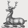 Agmondisham family crest, coat of arms