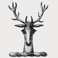 Goddart family crest, coat of arms