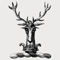 Hext family crest, coat of arms