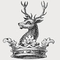 Lyster family crest, coat of arms