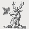 Fraser family crest, coat of arms