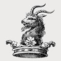 Yates family crest, coat of arms