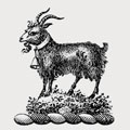 Bainbridge family crest, coat of arms