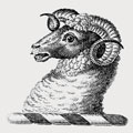 Wardman family crest, coat of arms