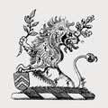 Brindley family crest, coat of arms
