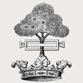 Russell family crest, coat of arms