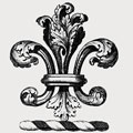 Coxwell family crest, coat of arms