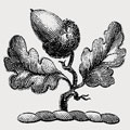 Querleton family crest, coat of arms