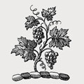 Grumley family crest, coat of arms