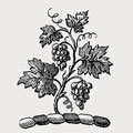 Symonds family crest, coat of arms