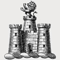 Parscoe family crest, coat of arms
