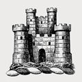 Lowe family crest, coat of arms