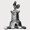 Johnson-Walsh family crest, coat of arms