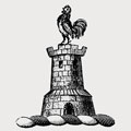 Walsh family crest, coat of arms