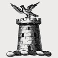 Dove family crest, coat of arms