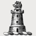 Dekewer family crest, coat of arms