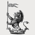 Long family crest, coat of arms