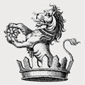 Wheelton family crest, coat of arms
