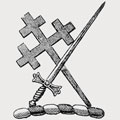 Adam family crest, coat of arms