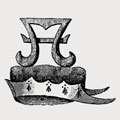 Hewis family crest, coat of arms