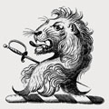 Bludder family crest, coat of arms