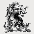De Mohun family crest, coat of arms