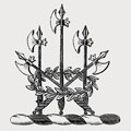 Jones-Parry family crest, coat of arms