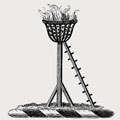 Dunbar family crest, coat of arms