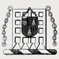 Porter family crest, coat of arms