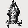 Harding family crest, coat of arms