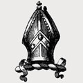 Tenison family crest, coat of arms