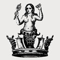 Cheeke family crest, coat of arms