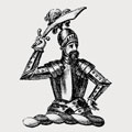 Dalziel family crest, coat of arms