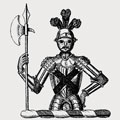Morse family crest, coat of arms