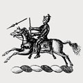 Thwaites family crest, coat of arms