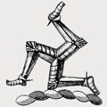 Gayton family crest, coat of arms