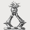 Allgood family crest, coat of arms
